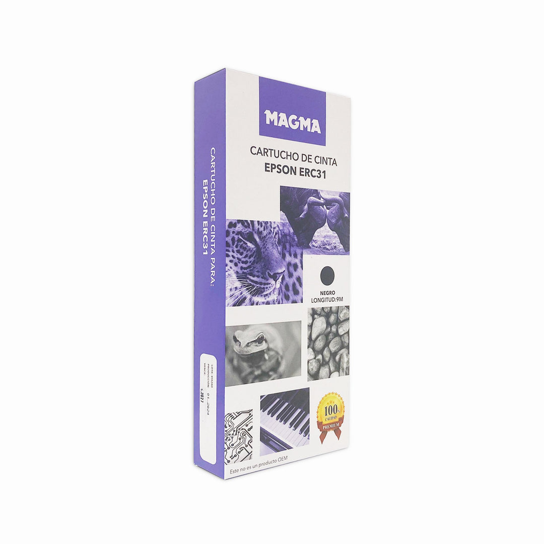 CINTA P/EPSON ERC 31 BLACK